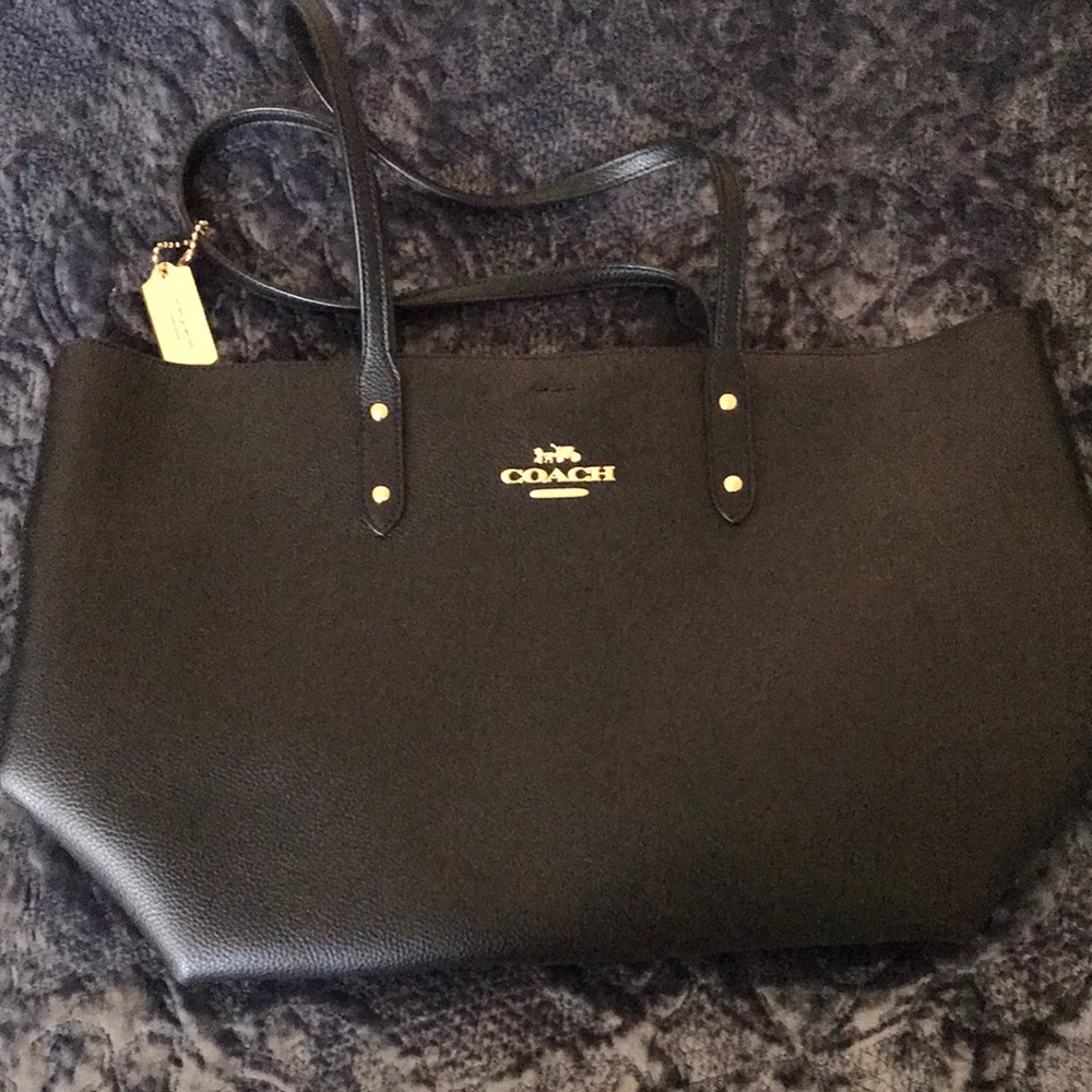 Coach Black Tote